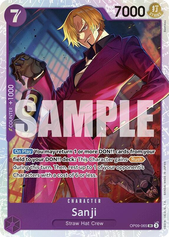 Sanji OP09-065 SR