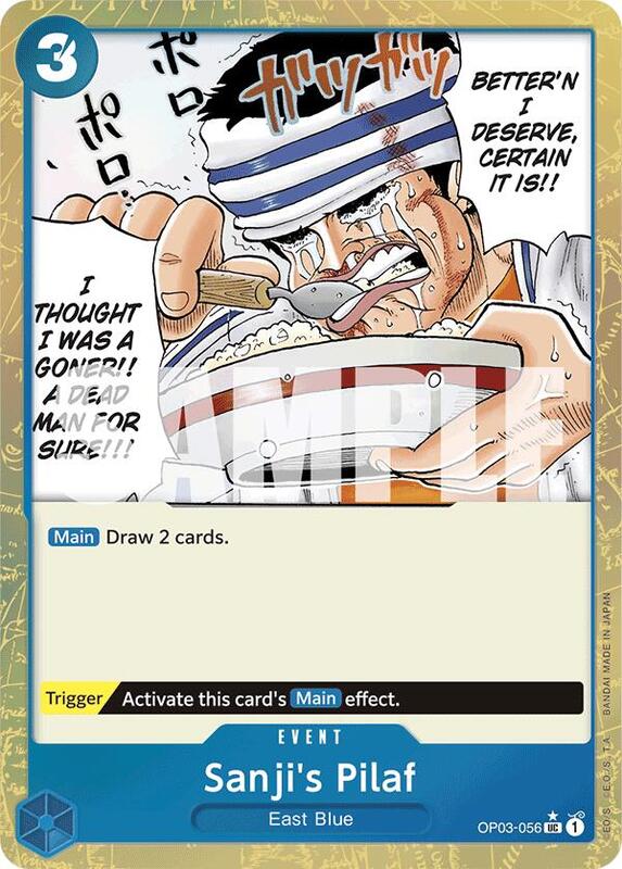 Sanji's Pilaf (OP03-056) (Textured Foil) PRB01