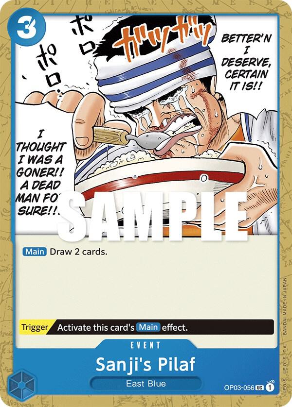 Sanji's Pilaf (OP03- 056) (Reprint) PRB01