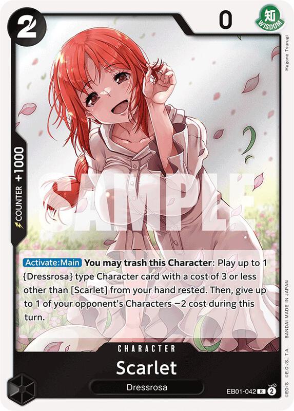 Scarlet EB01-042 R