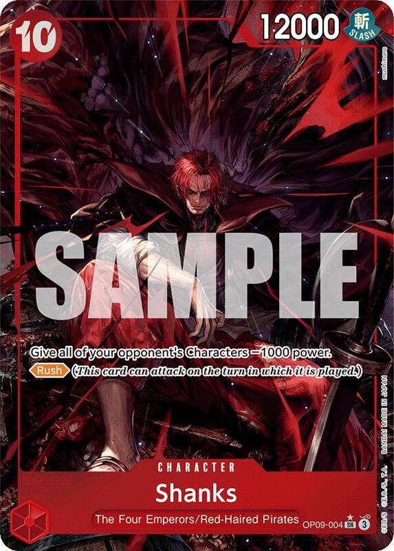 Shanks OP09-004 SR (Parallel)