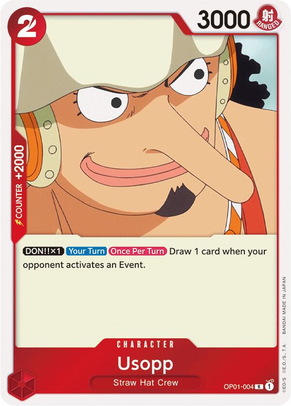 Usopp OP01-004 R