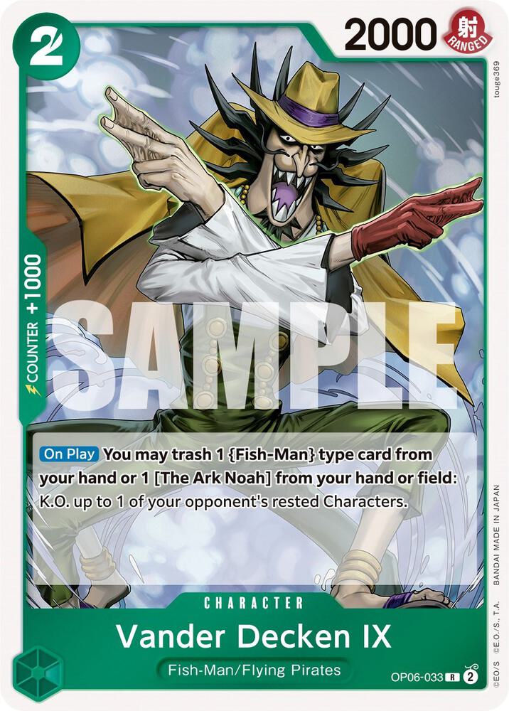 Vander Decken IX OP06-033 R