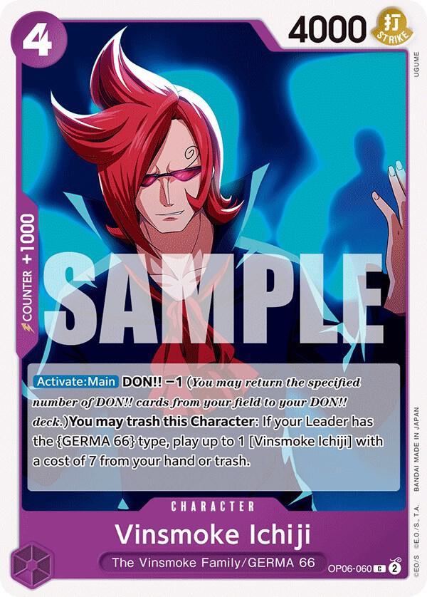Vinsmoke Ichiji (OP06-060) (Reprint) PRB01