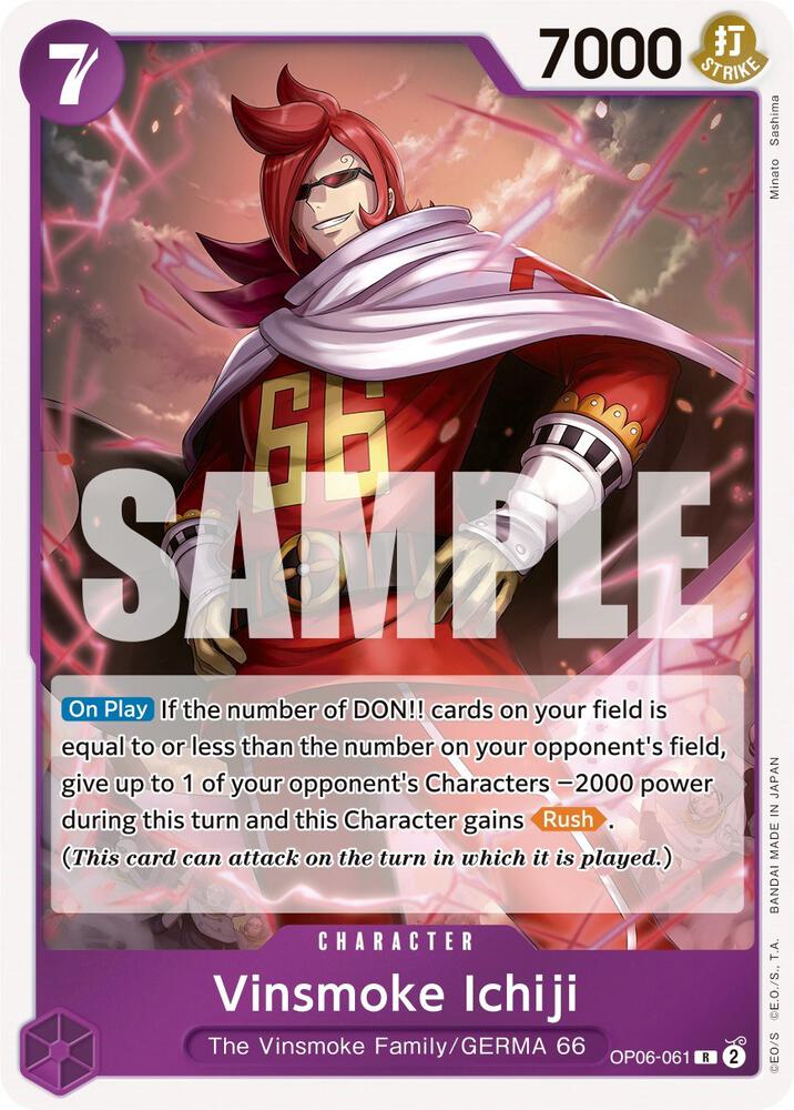 Vinsmoke Ichiji OP06-061 R