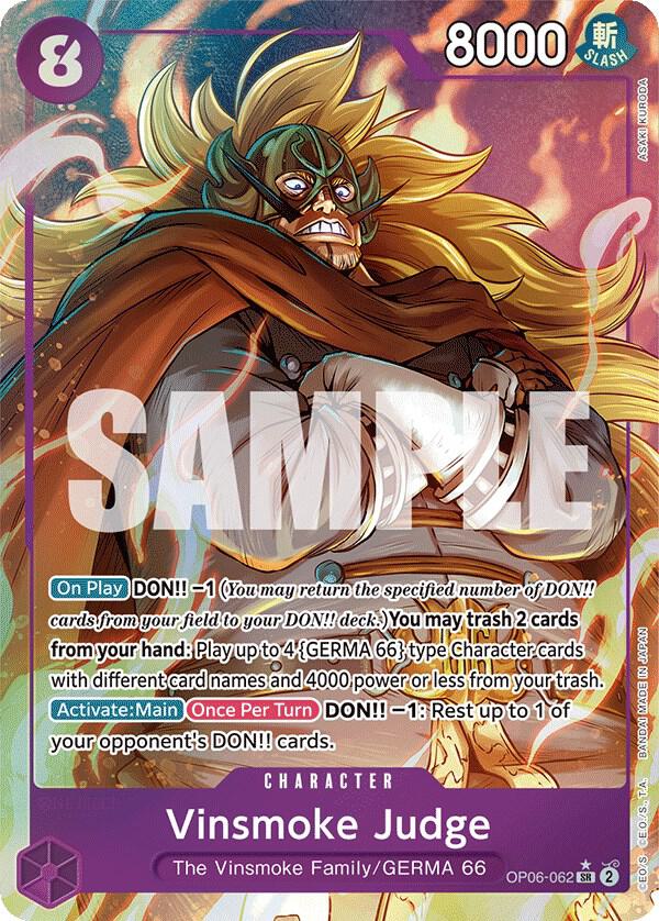 Vinsmoke Judge OP06-062 SR (Parallel)