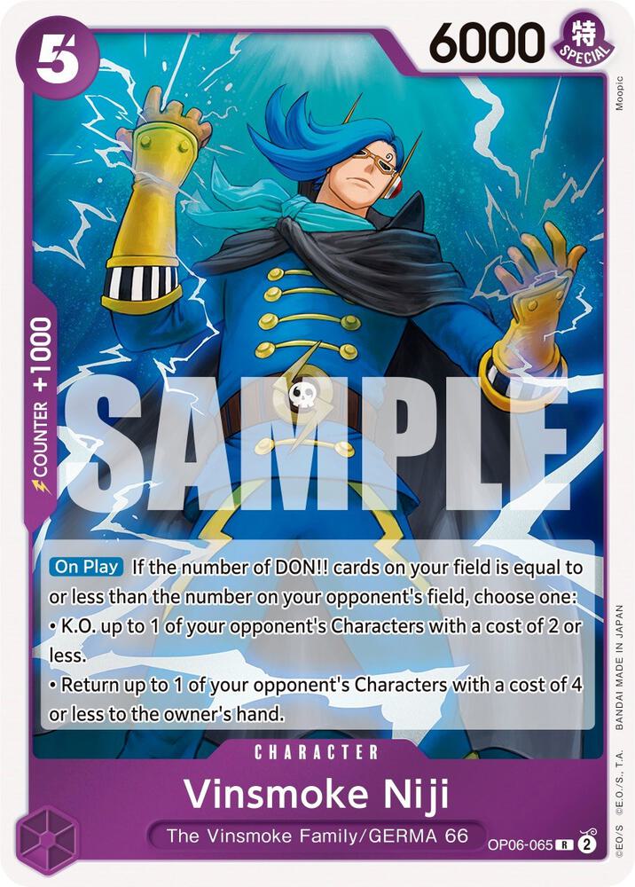 Vinsmoke Niji (OP06-065) (Reprint) PRB01