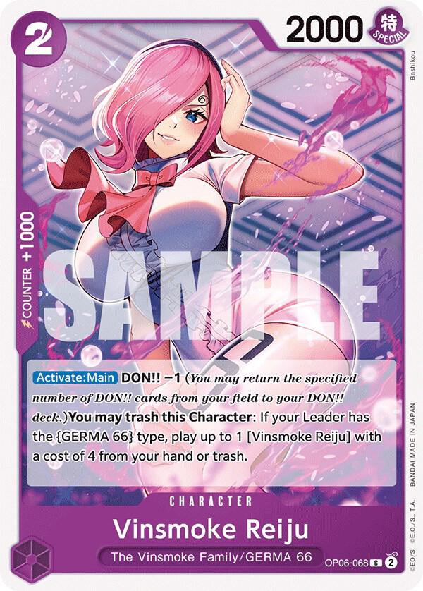 Vinsmoke Reiju (OP06-068) (Reprint) PRB01
