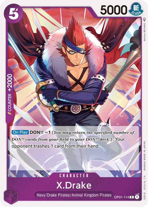 X-Drake OP01-114 R