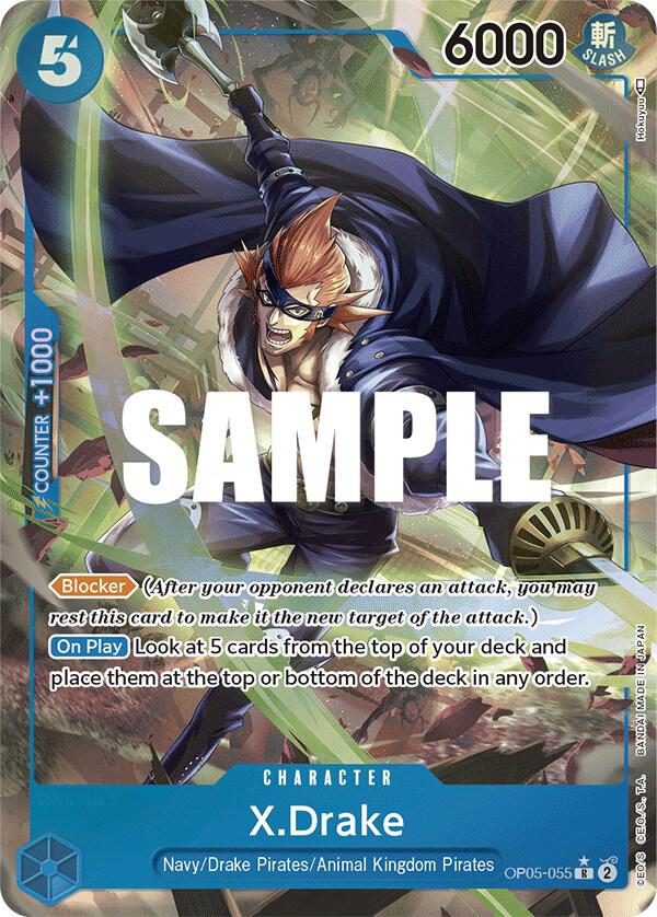 X Drake OP05-055 R (Parallel)