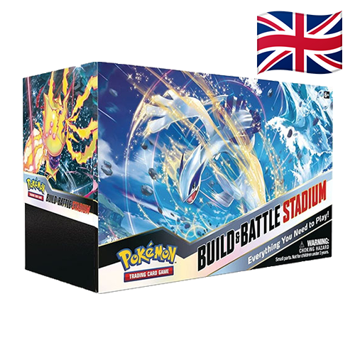 Pokémon SWSH12 Silver Tempest Build & Battle Stadium Box EN