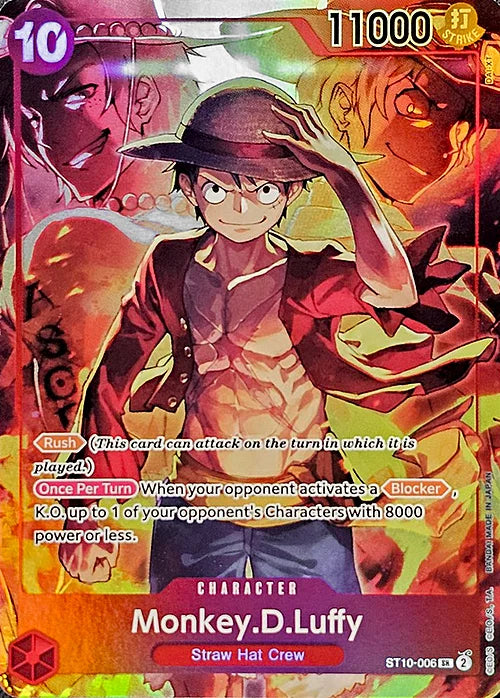 Monkey.D.Luffy (Treasure Booster Set) - One Piece Promotion Cards