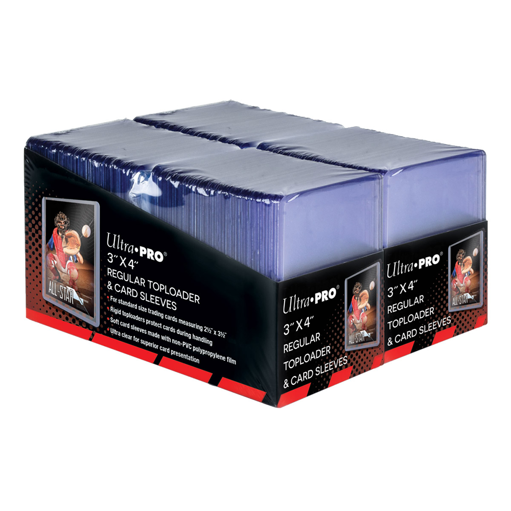 Ultra PRO 3" X 4" Regular Toploaders & Penny Sleeves (200 count retail pack)