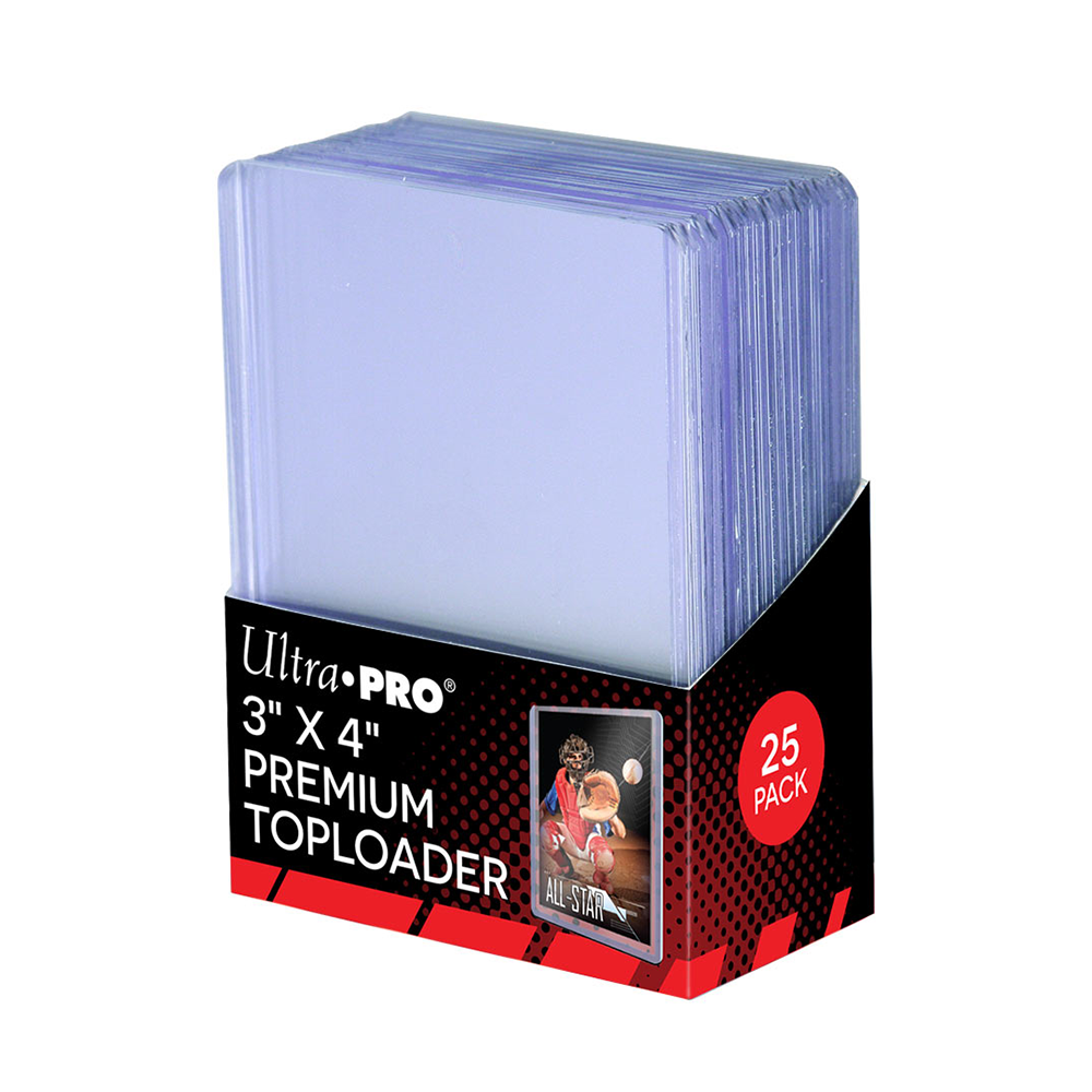 Ultra PRO 3" X 4" Ultra Clear Premium Toploader 25ct