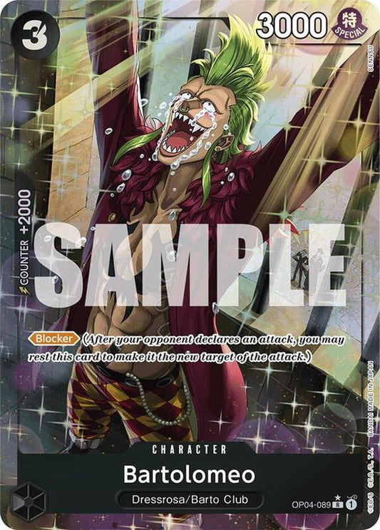 Bartolomeo (OP04-089) (Alternate Art) PRB01