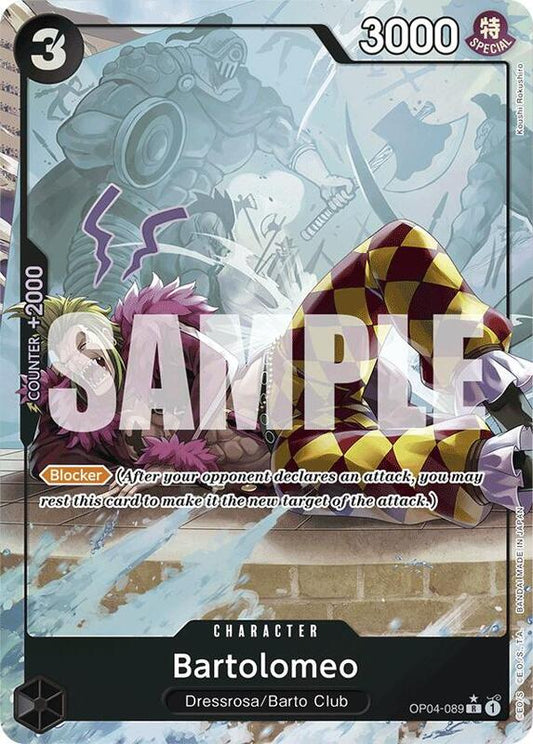 Bartolomeo (OP04-089) (Full Art) PRB01