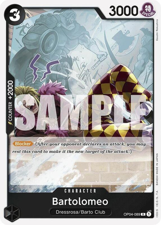 Bartolomeo (OP04-089)(Reprint) PRB01