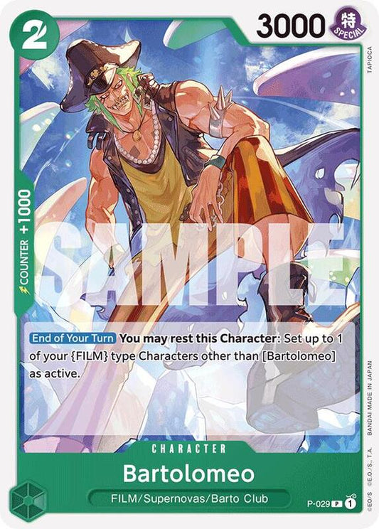 Bartolomeo (P-029) (Reprint) PRB01