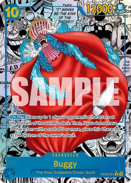 Buggy OP09-051 R (Parallel Manga)