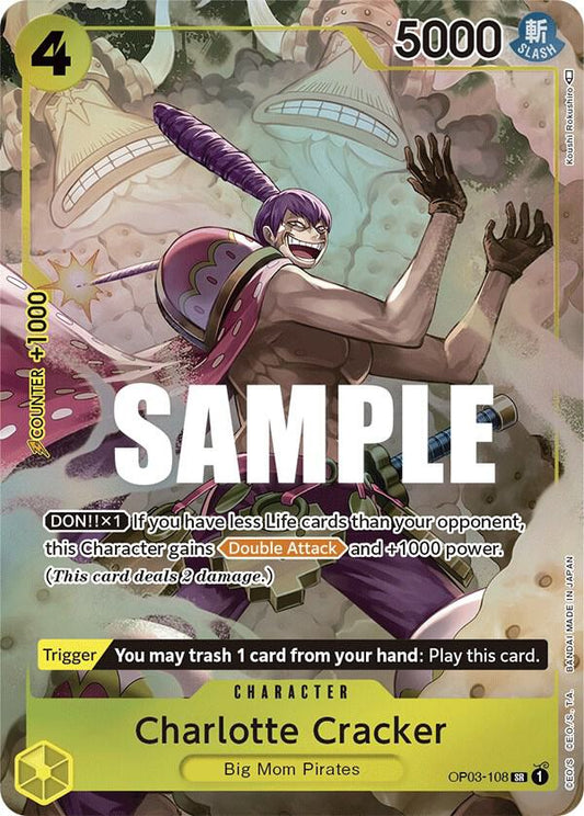 Charlotte Cracker OP03-108 SR (Parallel)