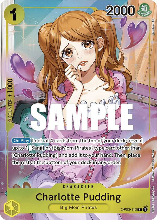Charlotte Pudding OP03-112 R (Parallel)