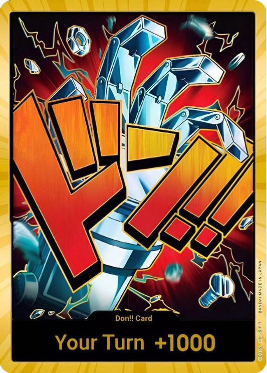 DON!! Card (Eustass Captain Kid) (Gold) PRB01