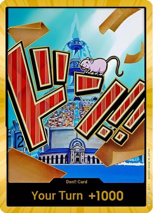 DON!! Card (Iceberg) (Gold) PRB01