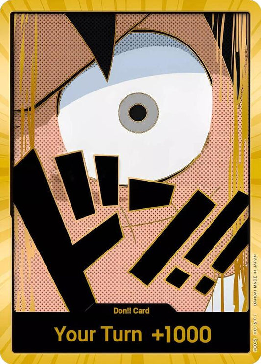 DON!! Card (Luffy) (Gold) PRB01