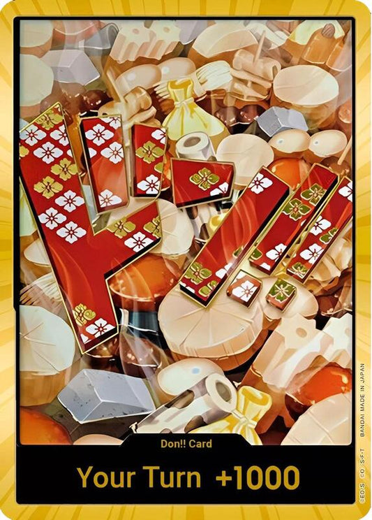 DON!! Card (Oden) (Gold) PRB01