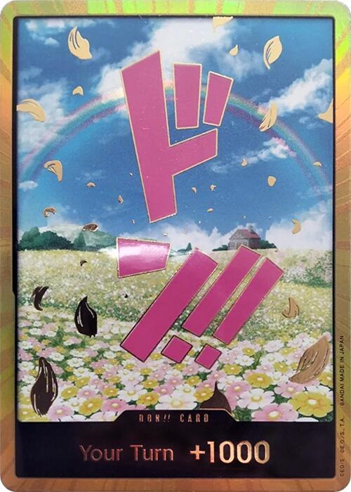 DON!! Card (Rebecca) (Gold) PRB01