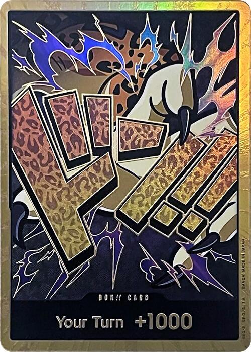 DON!! Card (Rob Lucci) (Gold) PRB01