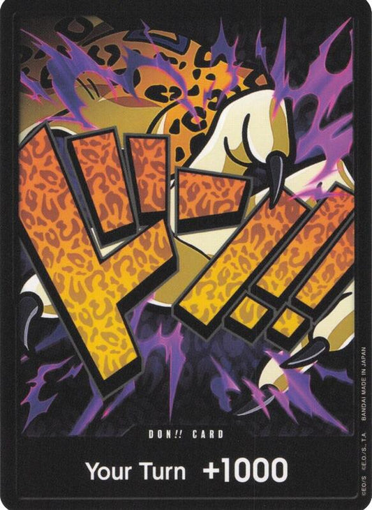 DON!! Card (Rob Lucci) (Foil) PRB01