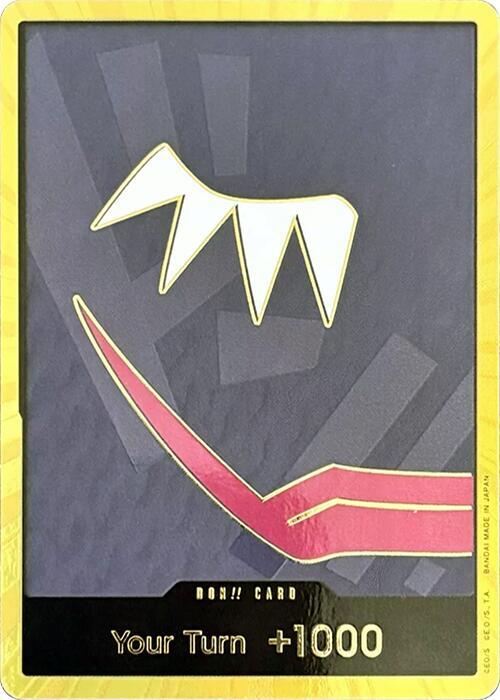 DON!! Card (Rosinante) (Gold) PRB01