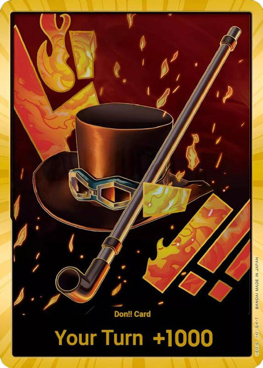 DON!! Card (Sabo) (Gold) PRB01