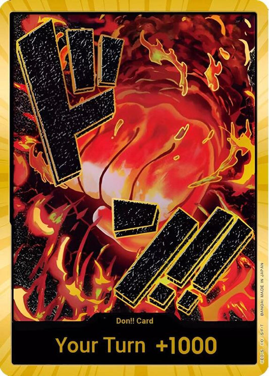 DON!! Card (Sakazuki) (Gold) PRB01