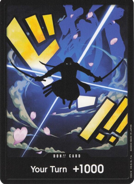 DON!! Card (Zoro) (Foil) PRB01