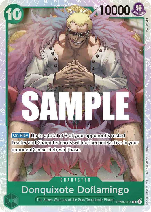 Donquixote Doflamingo OP04-031 SR