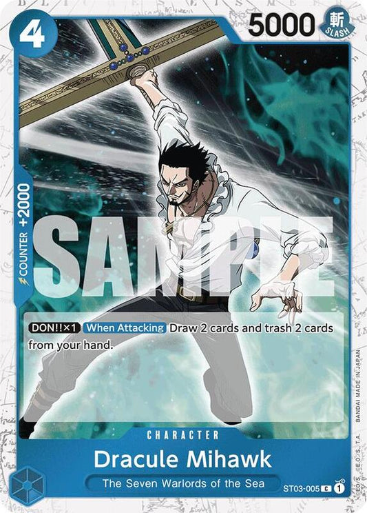 Dracule Mihawk (ST03-005) (Reprint) PRB01