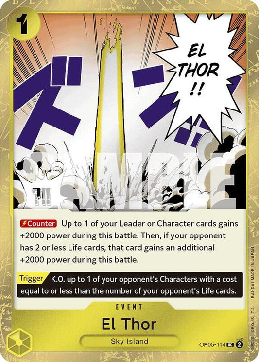 El Thor (OP05-114) (Jolly Roger Foil) PRB01