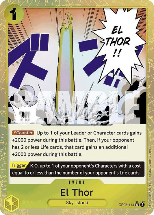 El Thor (OP05-114) (Textured Foil) PRB01