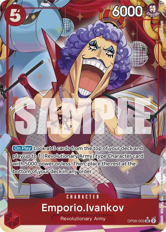 Emporio.Ivankov (OP06-003) (Full Art) PRB01