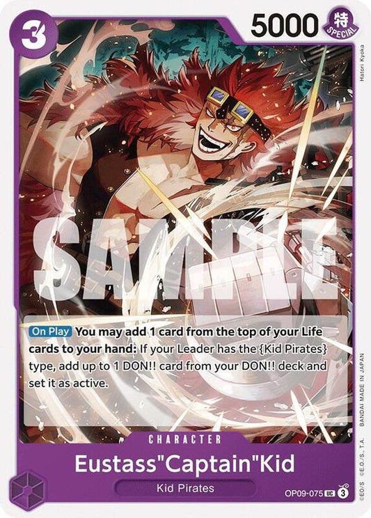 Eustass "Captain" Kid OP09-075 UC