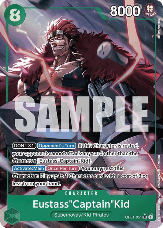 Eustass Captain Kid (OP01-051) (Parallel Alt.) PRB01