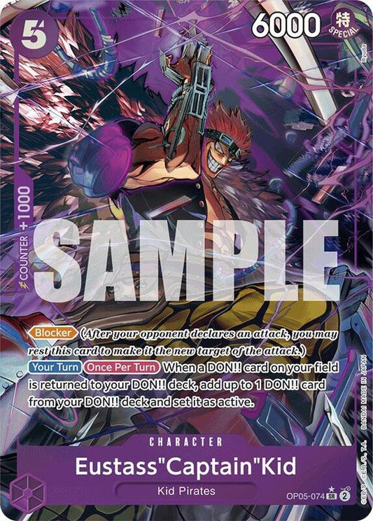 Eustass Captain Kid (OP05-074) (Parallel Alt.) PRB01