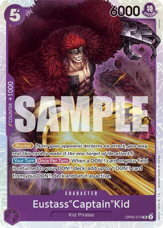 Eustass Captain Kid (OP05-074) (Reprint) PRB01