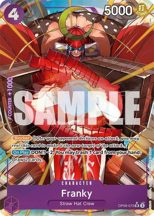Franky OP09-072 SR (Parallel)