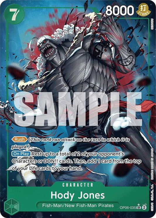 Hody Jones (OP06-035) (Parallel Alt.)  PRB01