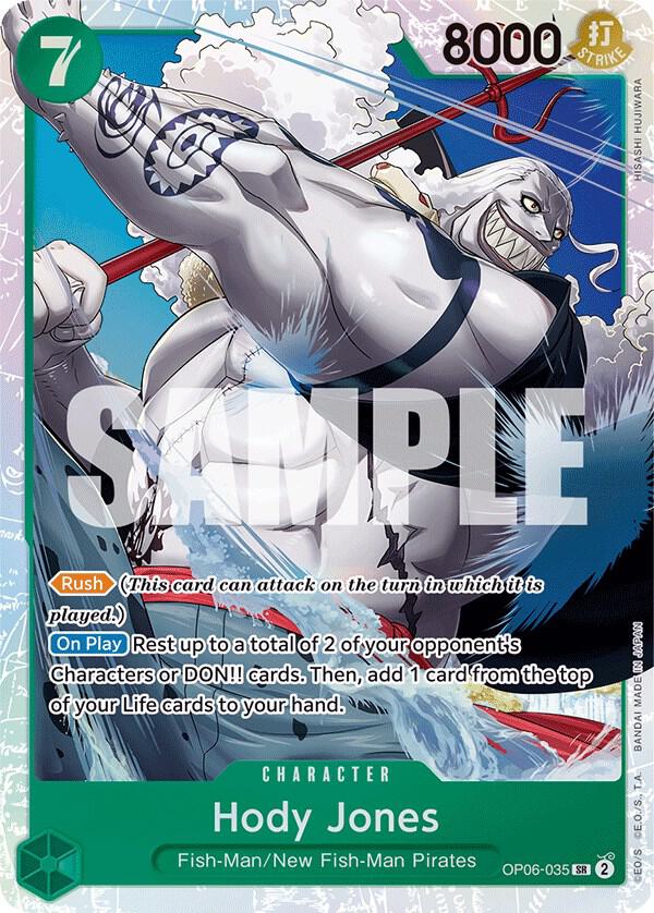 Hody Jones OP06-035 SR