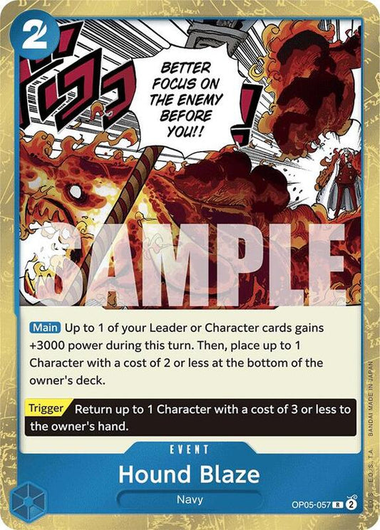 Hound Blaze (OP05-057) (Reprint) PRB01