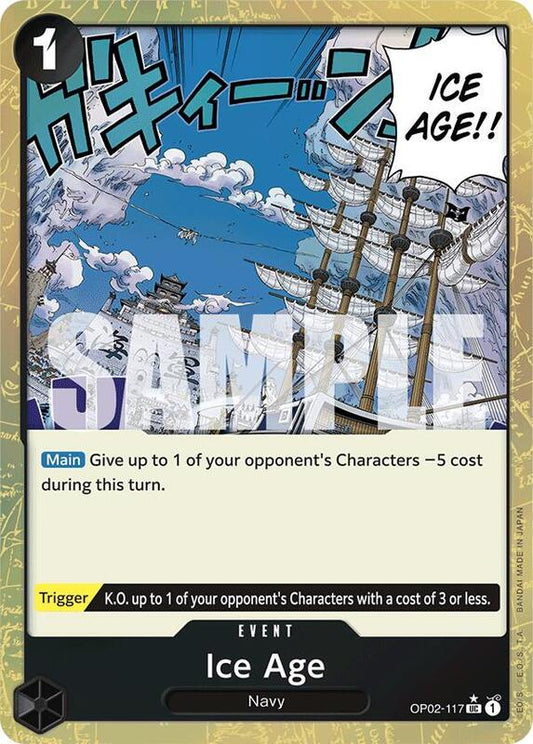 Ice Age (OP02-117 ) (Textured Foil) PRB01